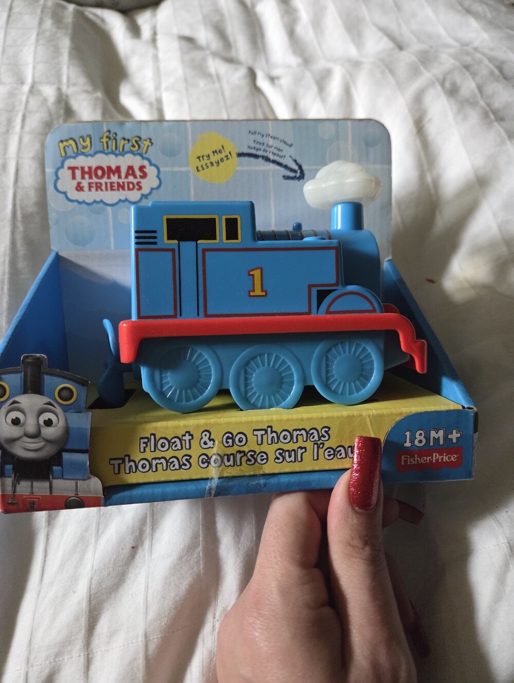 Fisher-Price Thomas & Friends Float & Go Thomas Train - Blue with Red Trim